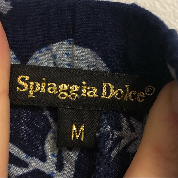 Flower Print Fringe Bottom Shorts (M) - Picture 7 of 7